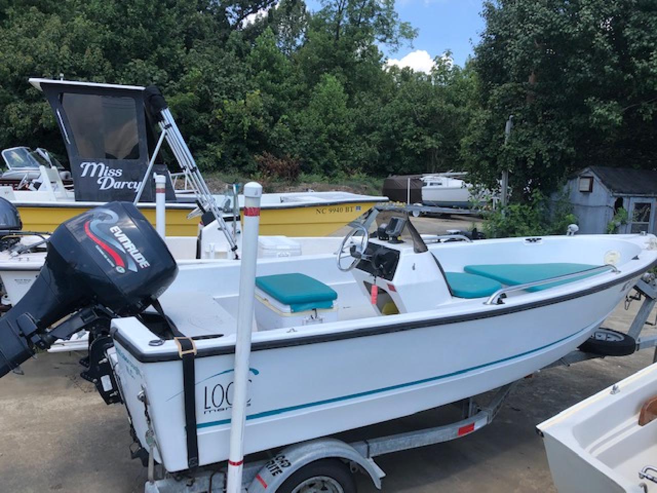 1999 Logic Trumph boat with 40hp evinrude 4-stroke and trailer ...